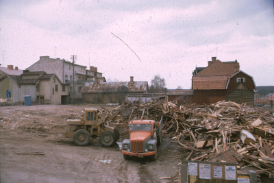 Rivningsarbete Sevedegatan / Kyrkogårdsgatan

090402/KG