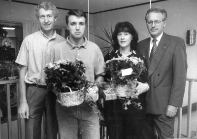 1. Håkan Schultz,  3. Elisabeth Ek,  4. Bengt Ingmarsson.   