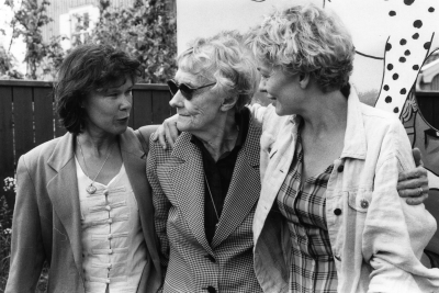 Gunnel Gustafsson, Astrid Lindgren och Inger Nilsson. Både Gunnel och Inger har med stor framgång spelat karaktären Pippi Långstrump.