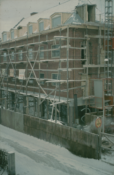 Norrtullsgatan 
Hantverkshuset under byggnad

090415/KG