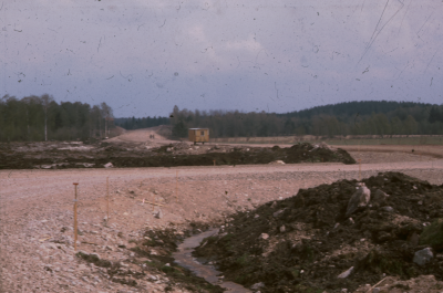 Vägbygge 33:an nu (40:an) (vid infarten till Lundgatan från Västerviksvägen)
090520/KG