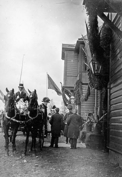 Järnvägsinvigningen. 