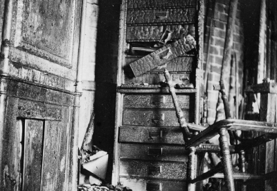 Branden vid Centralbryggeriet 1922. 