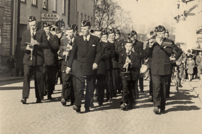 1. Per-Olof Olsson, 2.   3. Dirigent Johansson, 4. Folke Gustafsson, 5. Rer-Inge Stenberg, 6. Karl-Henrik Hansson