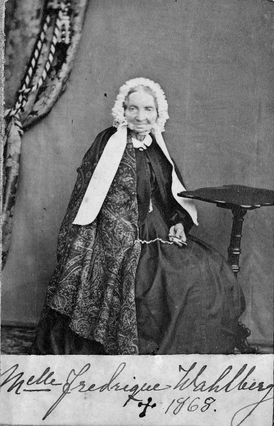 Melle Fredrique Wahlberg d. 1868.