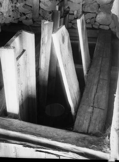 Golväggning, uthuset Borgmästaregården