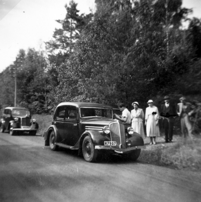 Plymouth 1937
Bilen tillhörde Birger Karlsson Vimmerby