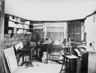 Ernst Rangs Bokbinderi, Storgatan 21 Vimmerby.  