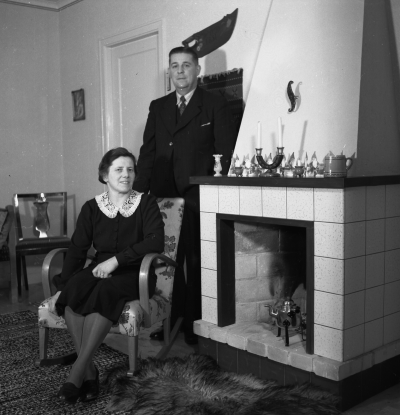 Einar Hägg med fru 

Dok.111031/KG