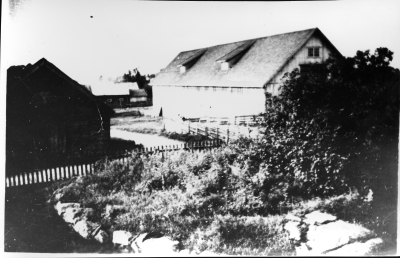 Hamra 1941. Gustav Petterssons ladugård