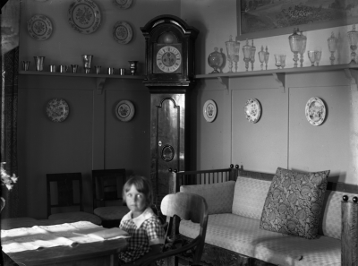 Eric och Mimmi Ingeströms dotter Eva född 1920