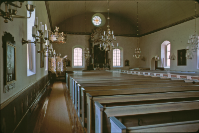 Interiör Södra Vi kyrka

090401/KG