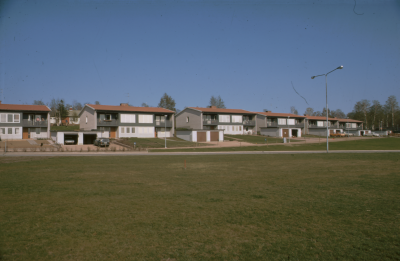 Lundgatan 
nybyggda hus vid Folkets Park

090511/KG