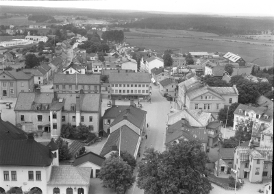 Vy från kyrktornet