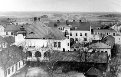 Från kyrktornet 1905.T.E.