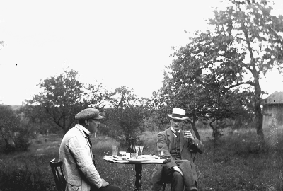 Från vänster: Arvid Forsell, ?