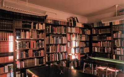 Interiör gamla stadsbiblioteket 

090401/KG