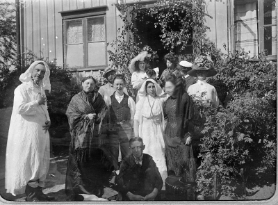 Knabbarp  Mors 60 årsdag sommaren 1911           