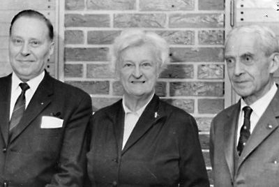 Från vänster  1. Torsten Ewing, bilförsäljare.  