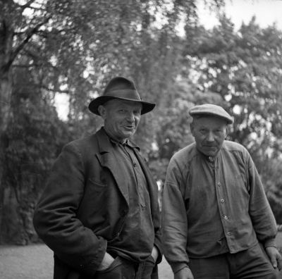 Fr.v
1. Arvid Johansson"pusche"
2. Karl Karlsson,Cementarbetare