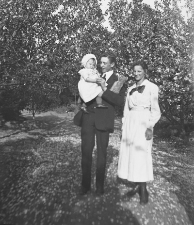 Kantus Andersson, Elvira Andersson och Viola Andersson.