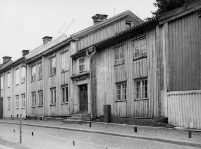 Storgatan. Tenngjutaregården före renoveringen 1966.   T.E.