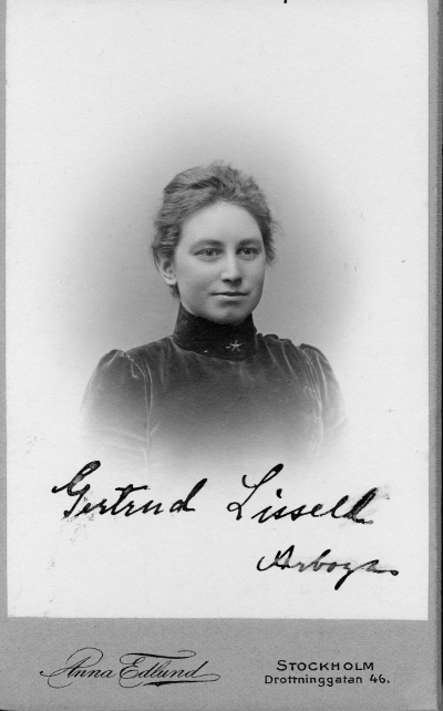 Gertrud Lissell, Arboga.