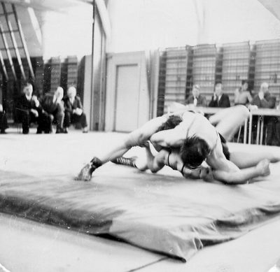 Allan Gustafssons egen dokumentation: " Lennart Jonsson seger över Jansson Kalmar 1956."