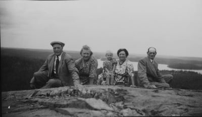 Hilda och Ernst Johansson.  Rumskulla 