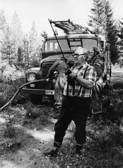 Evy Nicanders dokumentation: Skogsbrand i Hanshult.