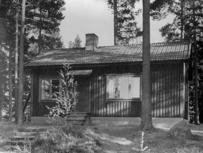 Bilder från Frisksportklubben Apollo. Klubbstuga och bastu vid Borstingen