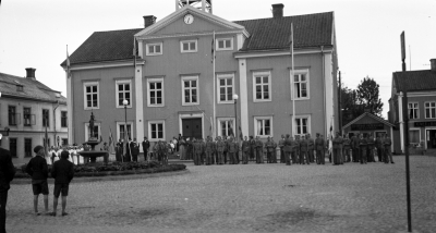 Flaggdagen 1941, Vimmerby Rådhus



Dok.080205/RS
