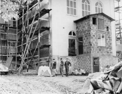 Stadshotellets renovering 1966.   T.E.