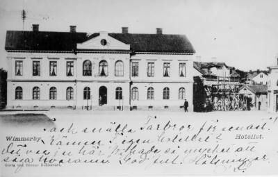 Vimmerby torg 1902.   T.E.