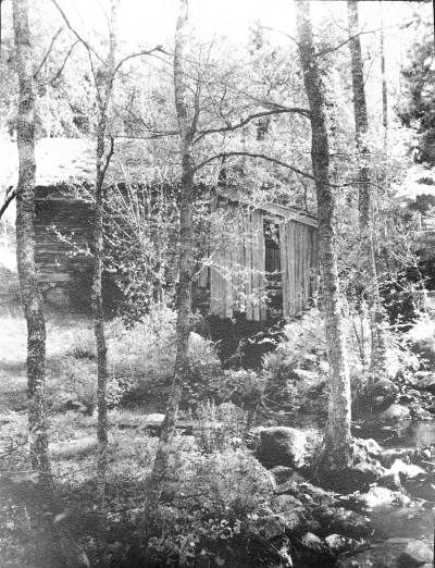 Kvarn vid Segelbäcken 1950.  T.E.