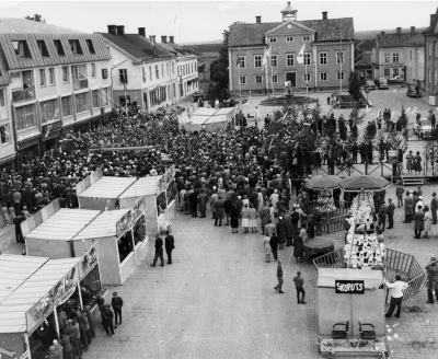 Leijons marknad 1960-talet. T.E