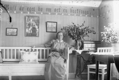 Erika Forsell postexpeditör i Hultsfred
Dotter till Beda Forsell