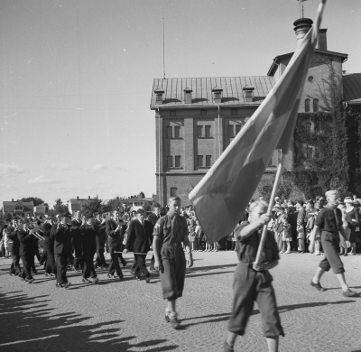 Barnens dag firande
Centralbryggeriet i bakgrunden

Dok.111026/KG
