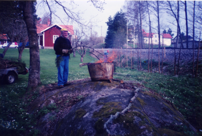 Brunnsparken Södra Vi
Hängning av gärdesgård

Ivar Johansson " baker vidjor "