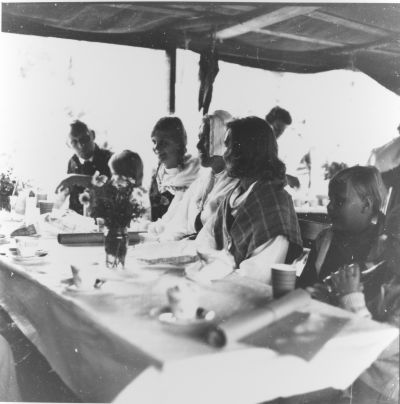 Invigning av Ösjöfors handpappersbruk, Rumskulla.