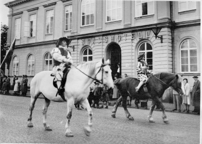 Hantverksparaden genom staden 1944       