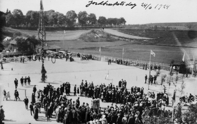 Lantbruksutställning. Jordbrukets dag 24/6 1924.  T.E.