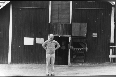 Älåkra kvarn upphörde 1971. Lennart Jonsson. T.E.