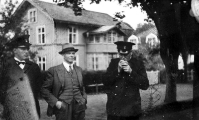 Invigning (?) av Nya Brandstationen, Rönnbärsgatan Vimmerby
Den invigdes 1939


Dok.070817/RS