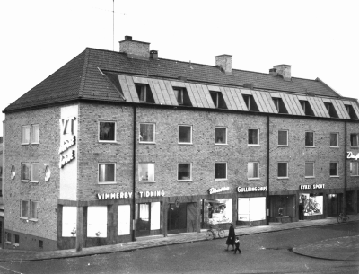 Vimmerby Tidnings hus Stångågatan 46. T.E. 