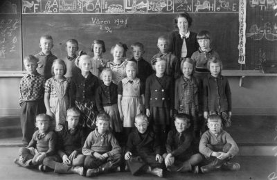 Skolfoto 20 april 1940