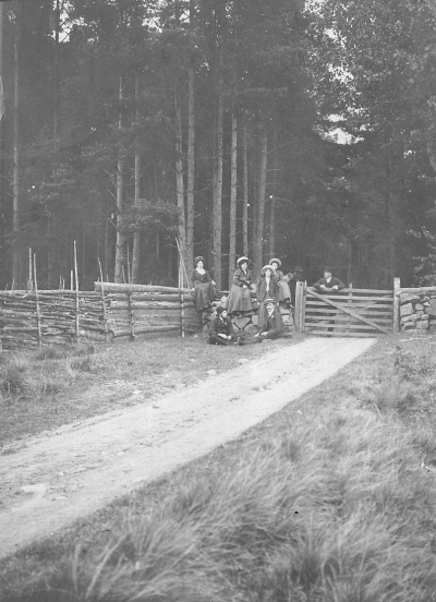 Ulveberg,  Knabbarp

1. Kerstin Valberg  2. Tekla Nyberg  4. Britta Valberg  6. Brun, banktjänsteman Vimmerby  7. Ragnar Larson, stationsskrivare,  Vimmerby.     		