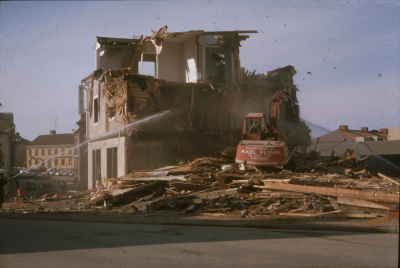 Norrtullsgatan 
Rivningen av Park Hotell

090416/KG