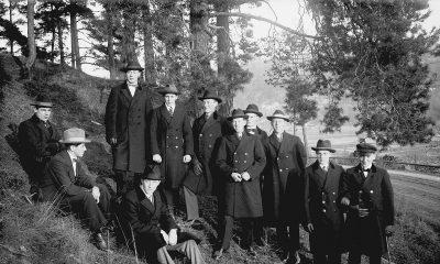 Folkhögskoleelever i Gamleby, Zante Hansson studerade där.