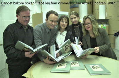 Fr v Torsten Anderson, Jens Fellke, Helena Egerlid, Anna Kern, Rebecca Forsgren Malmström
Bilden visades på stadsmuseets utställning med Janne Strömstens foton hösten 2024